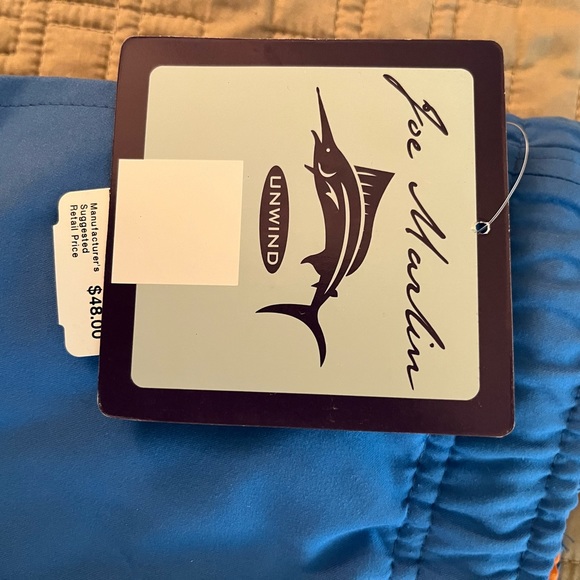 New with Tags Joe Marlin Men’s Swim Trunks XXL - Picture 2 of 4